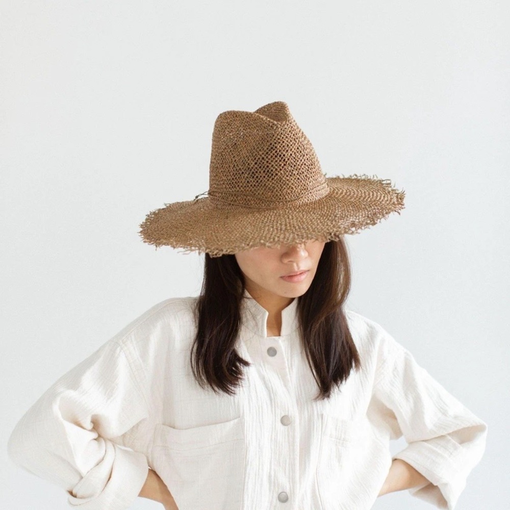 Gigi Pip straw fedora